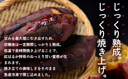 【定期便全5回】冷凍やきいも！紅はるか定期便 ( 1kg×2袋 ×5回)合計10kg CB7008 ｜食品 人気 おすすめ  冷凍焼き芋 芋 いも やきいも 冷凍 紅はるか 野菜 やさい 定期便 2kg
