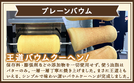 バウムクーヘン 2個セット ( プレーン ・ 辺塚だいだい) SH-715 ｜バウムクーヘン バームクーヘン スイーツ ケーキ 焼き菓子 洋菓子 お菓子 おかし おやつ デザート プレゼント 贈り物 ギフト 常温 鹿児島県 南大隅町 31℃LINE花子