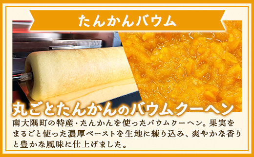 カットバウム３種×２個(計24カット) SH-1 ｜バウムクーヘン バームクーヘン スイーツ ケーキ カット 焼き菓子 洋菓子 お菓子 おかし おやつ デザート プレゼント 贈り物 ギフト 常温 鹿児島県 南大隅町 31℃LINE花子