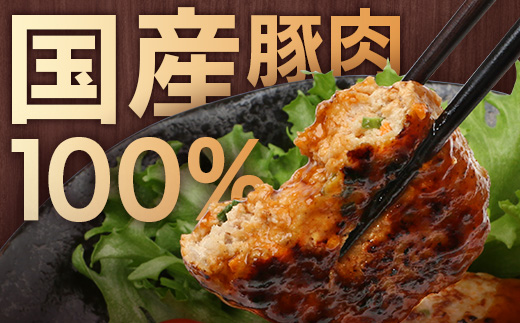 花の木農場 豚肉 ハンバーグ セット （100g×3個×6P） HK-4｜ 冷凍 ハンバーグ パック 豚肉 国産 ひき肉 お弁当 おかず 惣菜 手作り 農福連携 鹿児島県 南大隅町 第2花の木ファーム