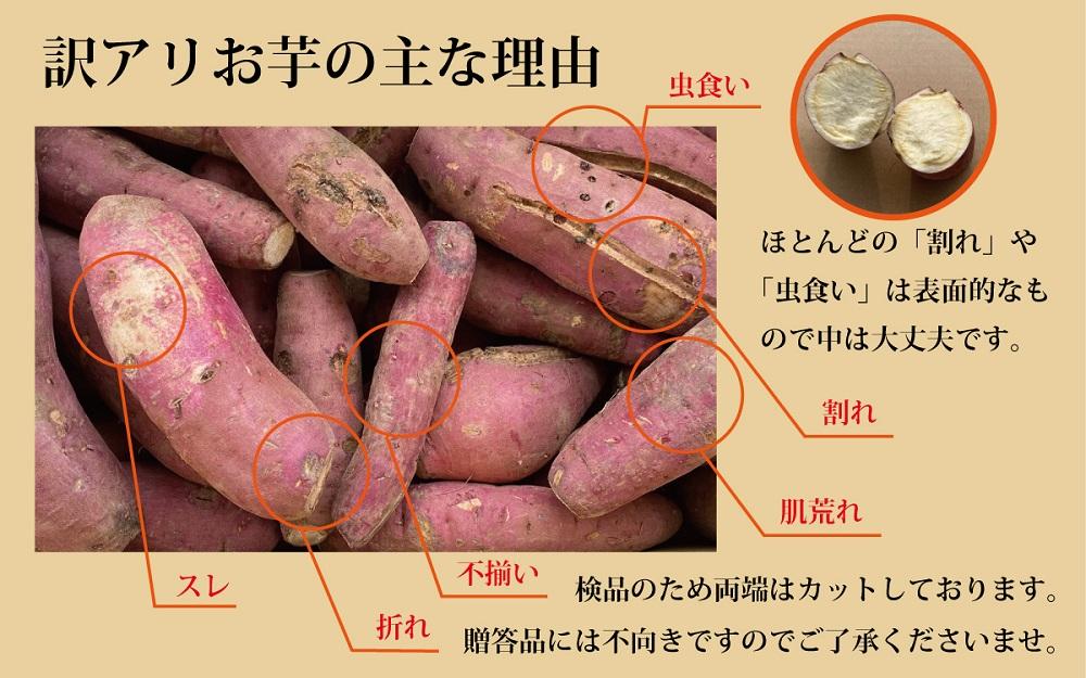 訳あり さつまいも 紅はるか 堀りたて 10kg (1箱 ) 新物 鹿児島県産 2024年12月末までに出荷