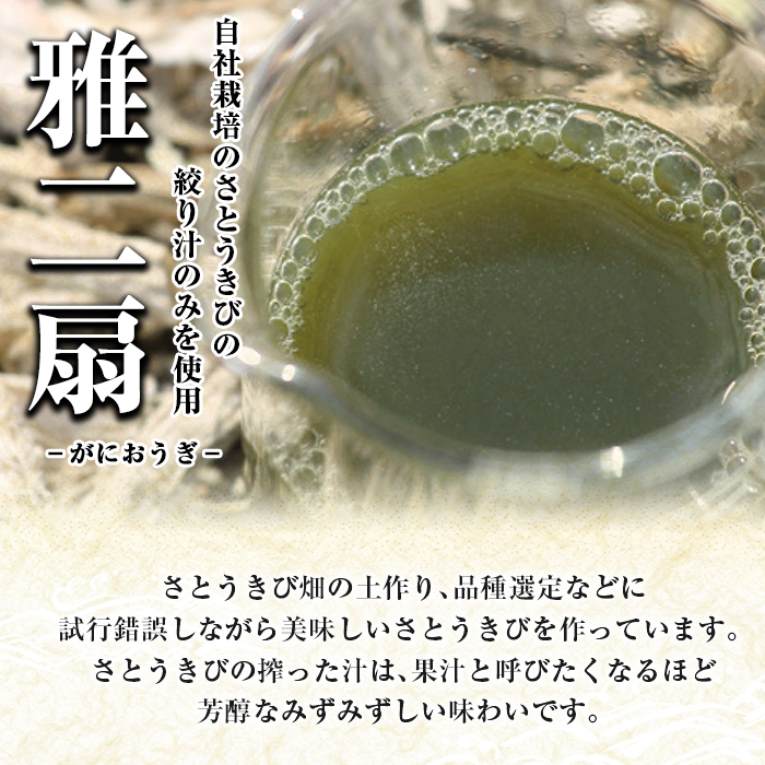 n150 さとうきびで作った酢と砂糖のセット「雅二扇(600ml×2本)」「種扇糖(300g×2袋)」【大東製糖種子島株式会社】