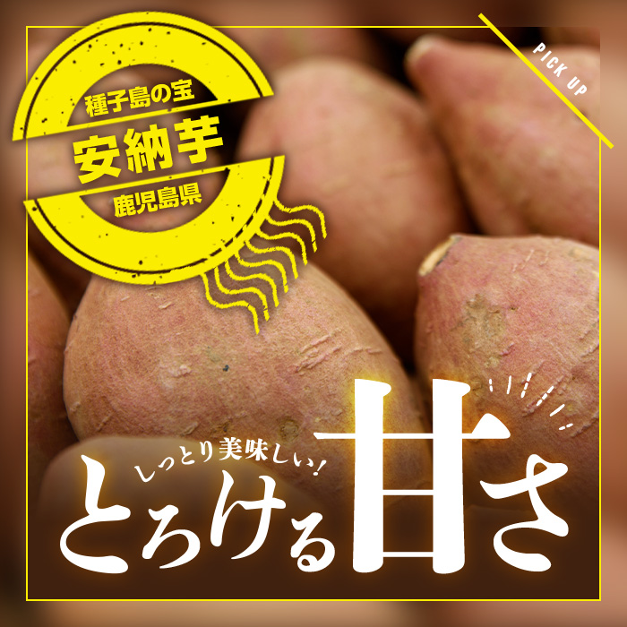 n080 ＜期間限定・数量限定！＞種子島産 安納芋(10kg)【種子島安納株式会社】