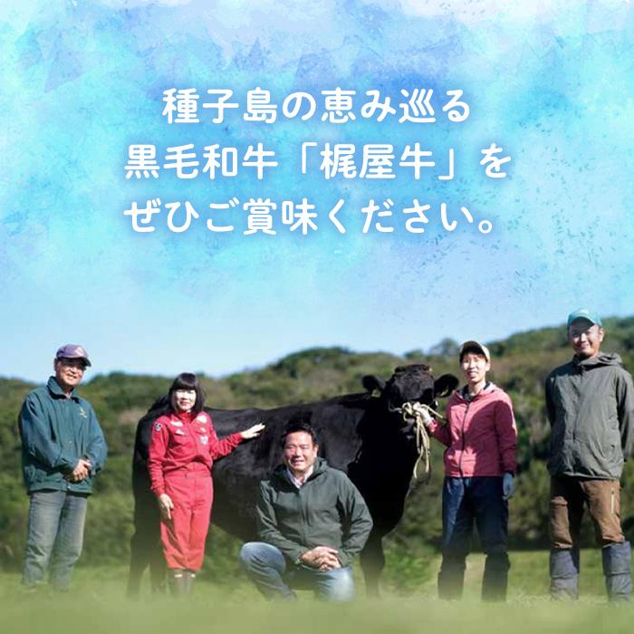 n289 梶屋牛 肩ローススライス(約300g) 黒毛和牛 国産 九州産 鹿児島県産 牛肉 肉 ビーフ ロース すき焼き肉 すきやき すき焼肉 しゃぶしゃぶ しゃぶしゃぶ肉 天然飼料 サステナブル 和牛 お祝い 【株式会社Calfields】