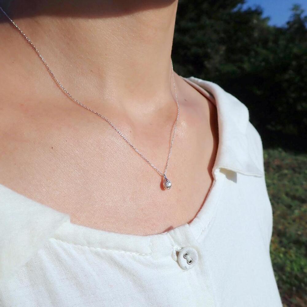 雨上がり ー雫ー（ネックレス）【受注制作】