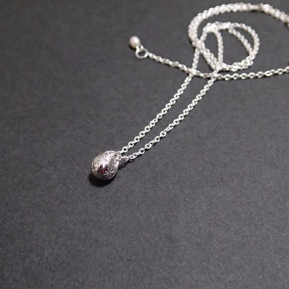 雨上がり ー水滴ー（ネックレス）【受注制作】