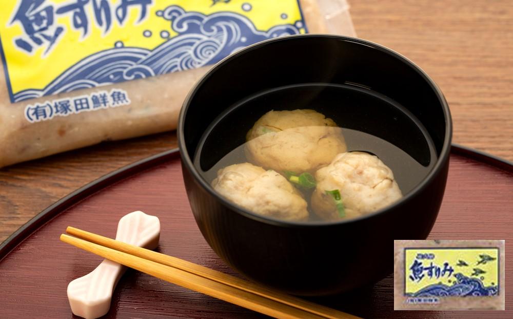 【定期便 全6回】屋久島 魚すりみ 300g×4パック＜屋久島名産のトビウオ使用＞