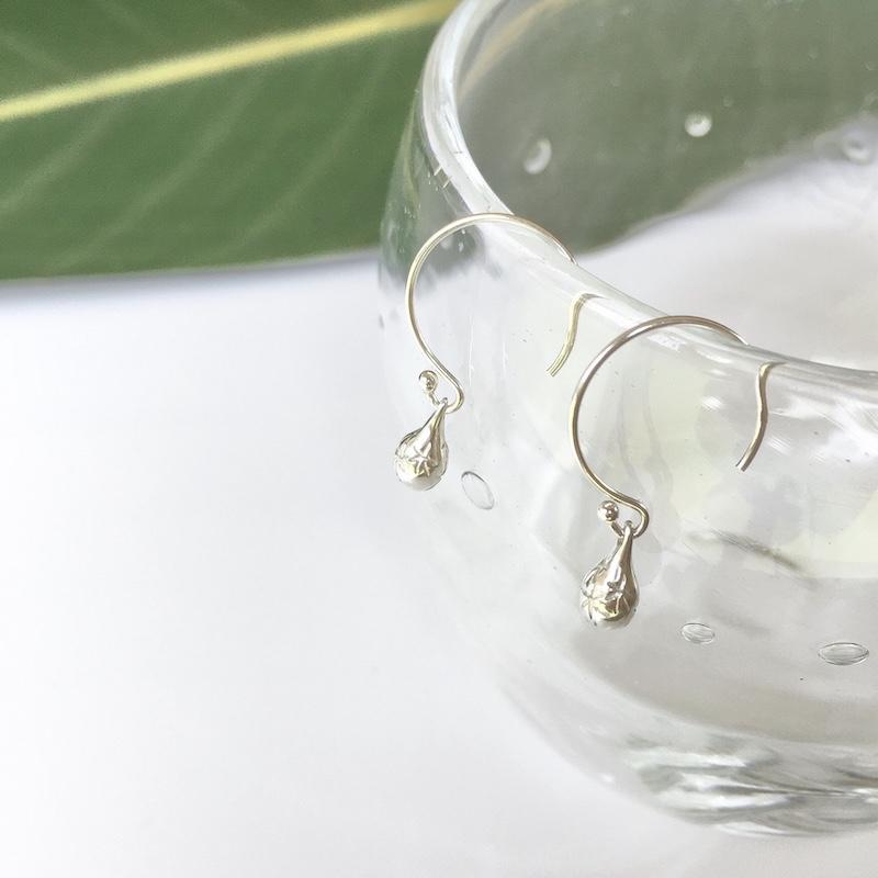 雨上がり ー雫ー（ピアス）【受注制作】