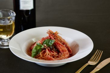 【ギフト用】＜屋久島パスタラボ＞屋久島産車海老ときのこのトマトソース＜一人前＞