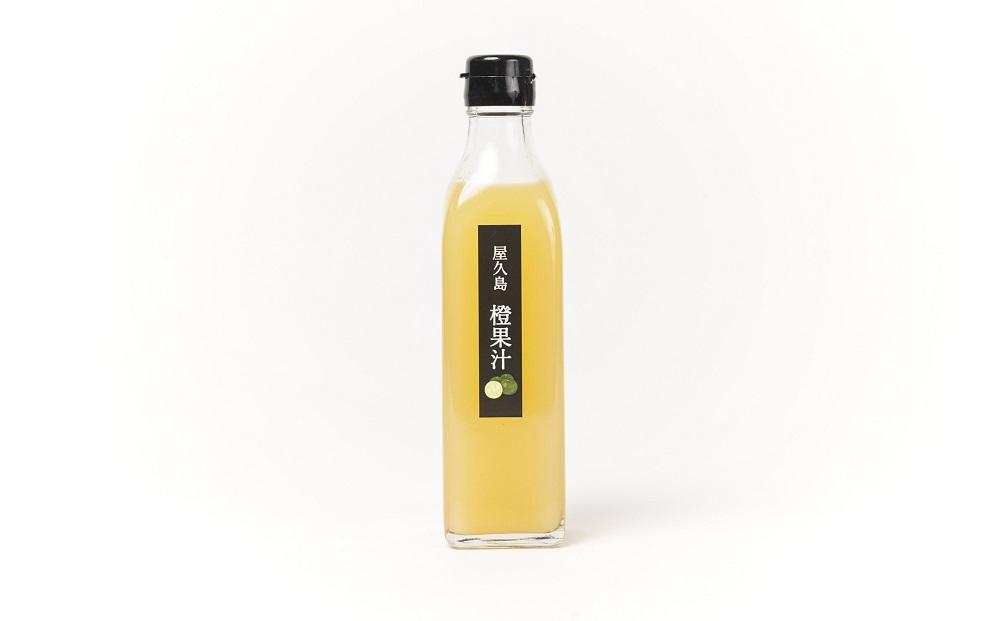 ＜屋久島産 橙 100%＞橙果汁 300g×2本 セット