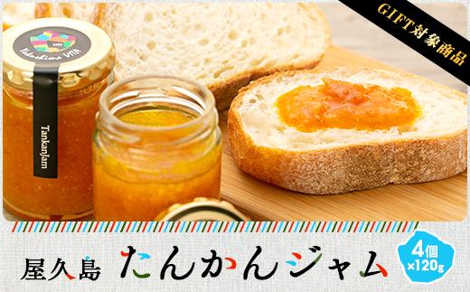 【ギフト用】屋久島たんかんジャム４個セット