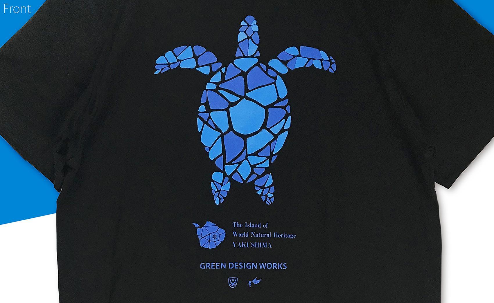 屋久島ガーディアンズ（ウミガメ）Tシャツ【Lサイズ】