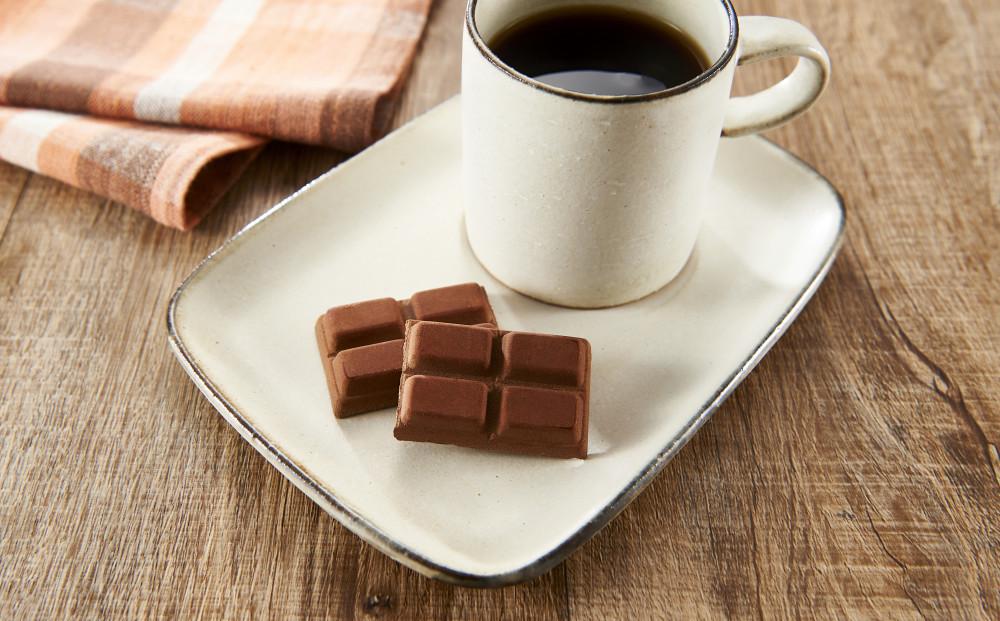 屋久島の水で磨いたカカオ豆からつくったピュアチョコレート 25g×2枚