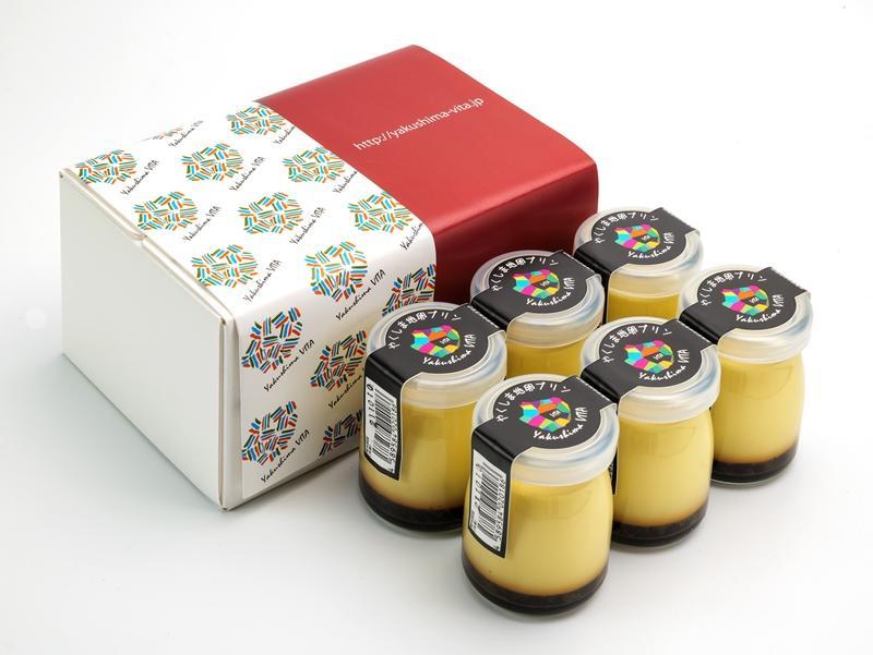 【ギフト用】【数量限定】やくしま地卵冷凍プリン 6個セット