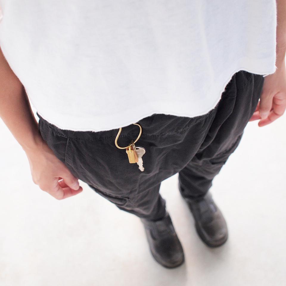 YAKU-SUGI BRASS PIN