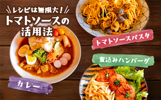 宇検の恵み トマトソース （300g×2パック） 冷凍 奄美 大島 宇検村 鹿児島県 素材 自宅用 ソース トマト とまと【まんま食堂】