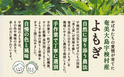奄美大島 宇検村 よもぎ茶 １0袋 ヨモギ 蓬 ギフト 自宅用 国産 おすすめ おちゃ お茶 人気 奄美大島 宇検村 鹿児島県