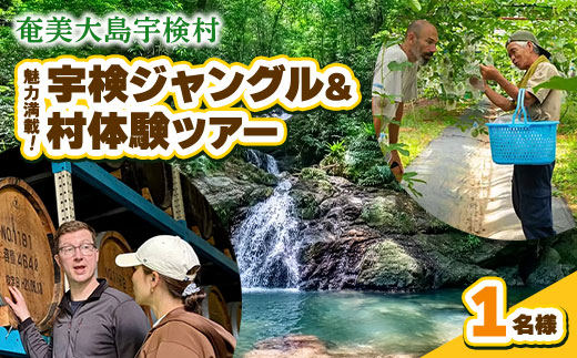 宇検村ジャングル＆村体験ツアー 1名様 奄美大島 宇検村 鹿児島県 旅行 自然 冒険 完全プライベート