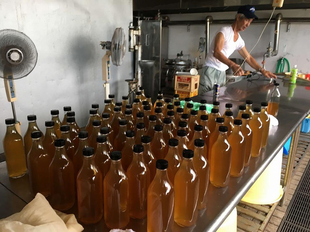 『真きび酢』小サイズ 3本（さとうきびの天然醸造酢）奄美 加計呂麻島