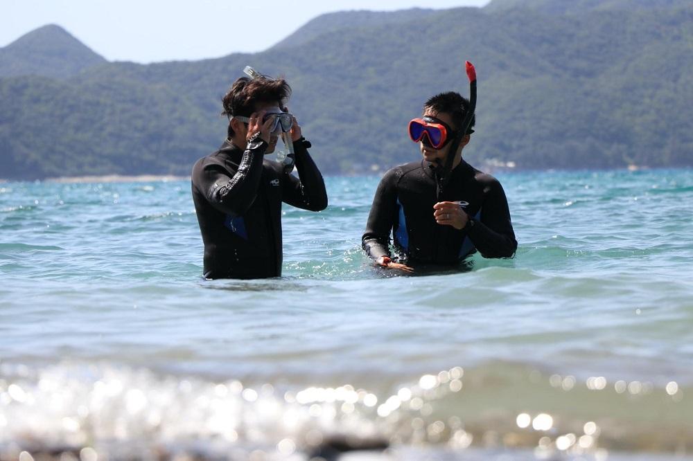 お手軽！奄美大島ビーチシュノーケリング