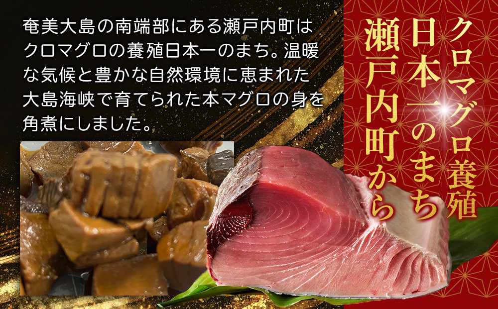 本まぐろの角煮　120g×2個