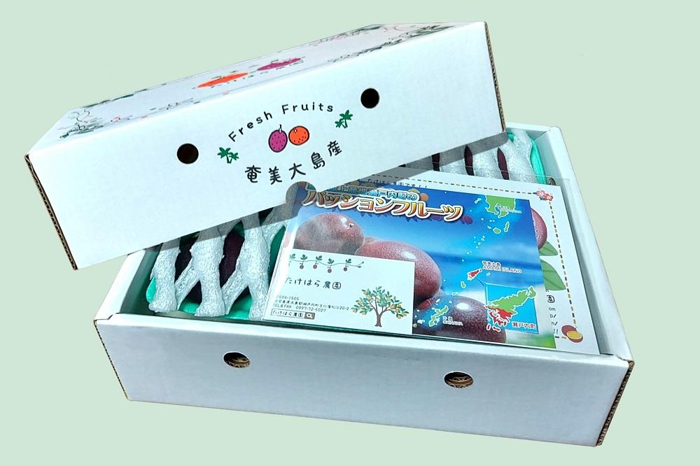 ★受付停止中★【2026年発送分 先行受付】パッションフルーツ 化粧箱12個入(L玉)【たけはら農園】
