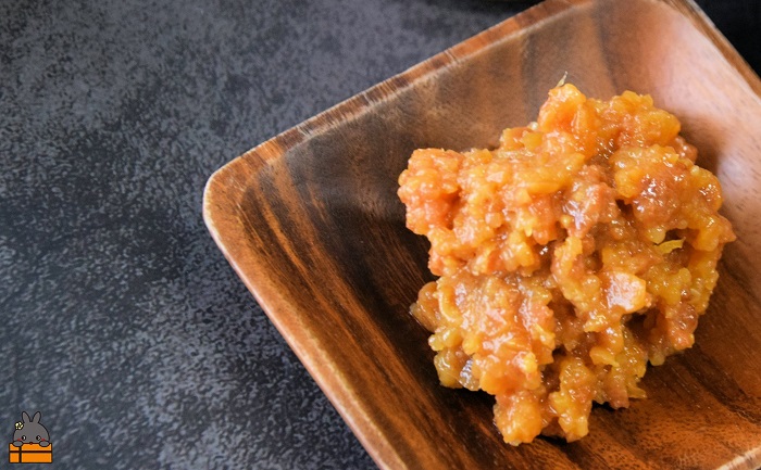 熱々ごはんに。あぁ～美味しい。徳之島の島豚みそ（3個） ( 豚 豚肉 味噌 豚味噌 ぶた味噌 ぶたみそ 生姜 オリーブオイル 米 ご飯 ご飯のお供 おにぎり 加工品 お惣菜 徳之島 奄美 鹿児島 プリマドンナ奄美)