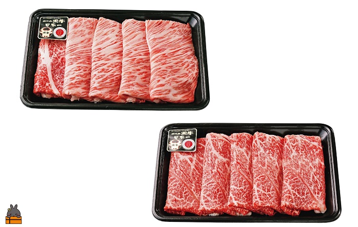 《年末配送！》 和牛日本一獲得 5等級 これが!!鹿児島黒牛 2種の部位を食べ比べる「すき焼き」（カタロース300g＆ウデスライス300g) ( 12月配送 年末 年始 お正月 5等級 黒牛 黒毛和牛 牛肉 日本一 全国和牛能力共進会 徳之島 奄美 鹿児島 すき焼き しゃぶしゃぶ スライス 肉汁 霜降り 赤身 食べ比べ オススメ プレミアム JA食肉かごしま )