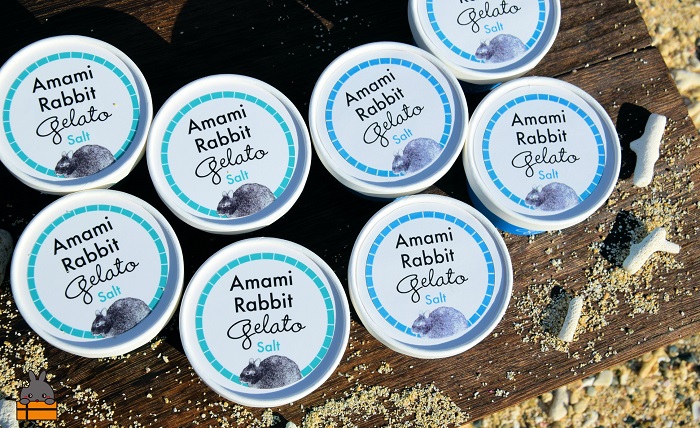《年末（12月）お届け！》 ふるさと納税限定 美ら海の塩と濃厚ミルク。アマミラビットジェラート（Salt：8個）( アイス ジェラート スイーツ ウサギ うさぎ アマミノクロウサギ 濃厚 プレゼント ギフト 限定 世界自然遺産 徳之島町 鹿児島 人気 )