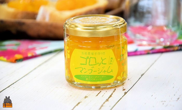世界は美味しいに溢れている。ゴロッとマンゴージャム（マンゴー&シークワーサー）160g ( 果物 フルーツ パン ジャム 徳之島 奄美 鹿児島 世界自然遺産 太陽 恵み 美味しい )
