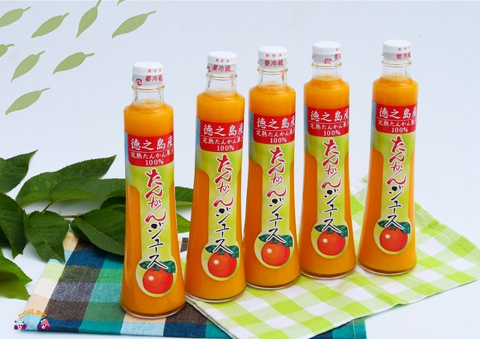 【2024年収穫！】～果汁そのまま濃厚ジュース～ 徳之島のたんかんジュース（300cc×5本） ( たんかん タンカン 果汁 柑橘 飲み物 ドリンク ジュース 徳之島 奄美 鹿児島 美味しい 直島果樹園 )