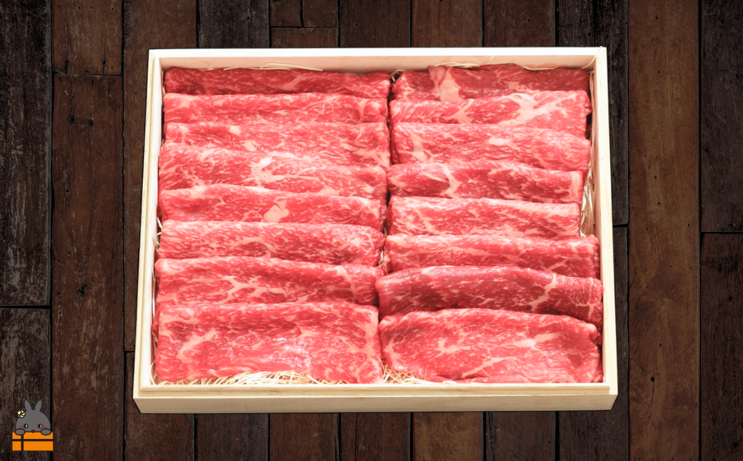 南原（はいばる）牧場 幻の徳之島牛 モモスライス 500g ( 厳選 赤身 プレミアム 高品質 鹿児島黒毛和牛 黒毛和牛 牛肉 万能 料理 徳之島 奄美 鹿児島 すき焼き しゃぶしゃぶ 和牛ギャング )