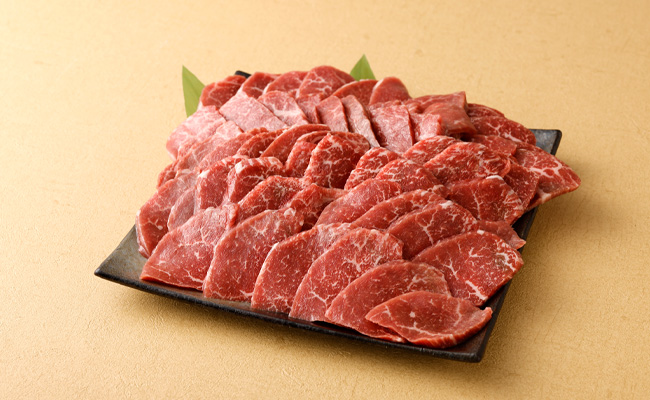 鹿児島黒毛和牛 赤身 モモ肉 焼肉用 計1kg（500g×2袋）国産 牛肉 もも肉