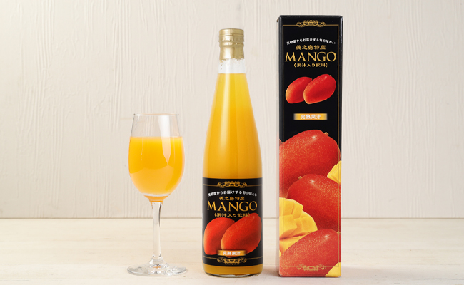 【鹿児島県天城町】 徳之島産 マンゴードリンク 1本セット 500ml×1本 マンゴー 果実飲料