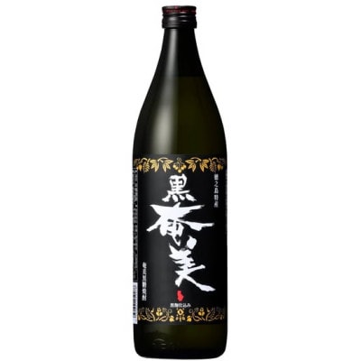 黒糖焼酎　黒奄美　25度　900ml【1635382】