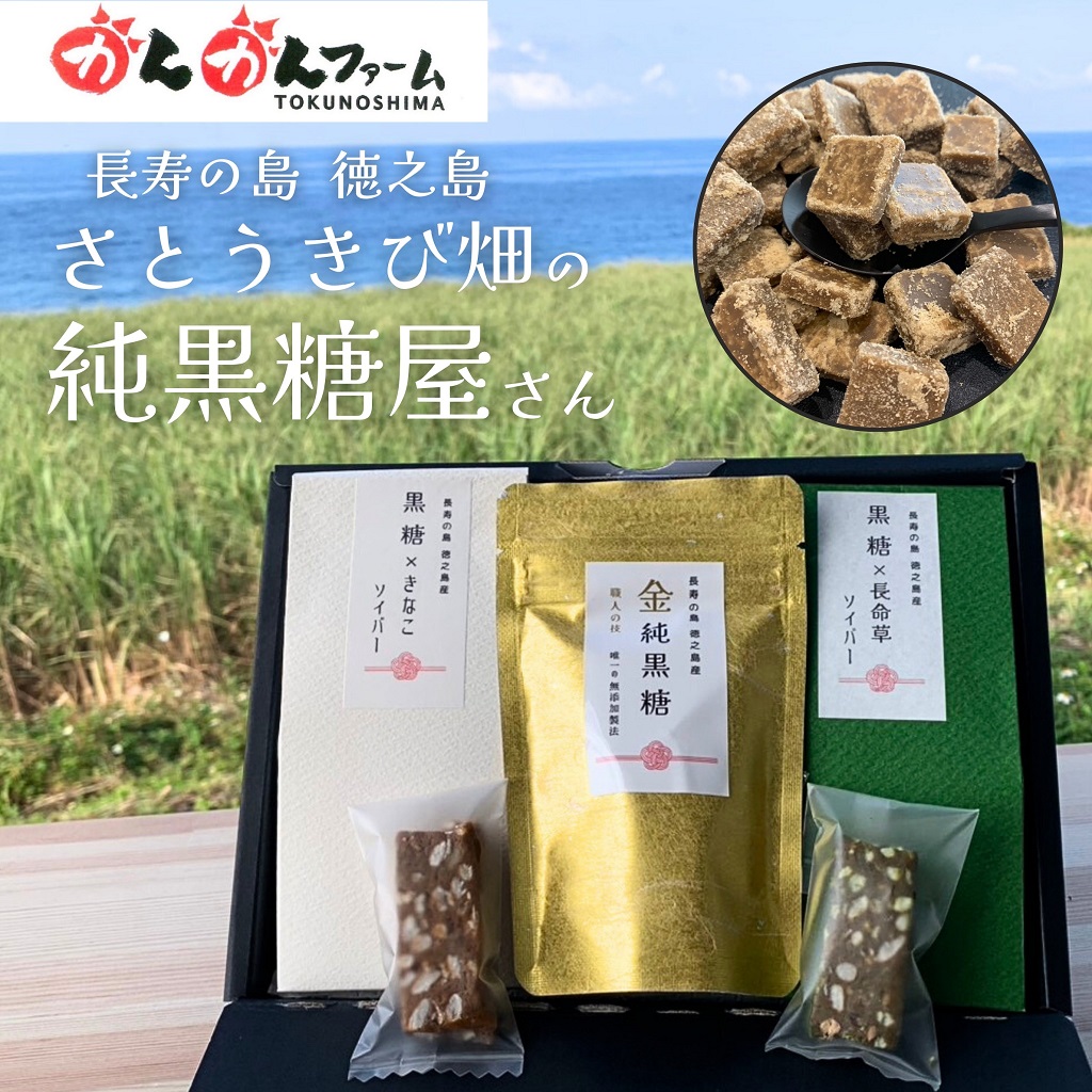 金純黒糖ソイバー2種ギフトセット
