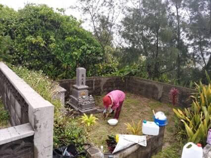 【郵便】【ふるさと納税】お墓の清掃・墓参り代行サービス（１基）１回利用券　W010-003u