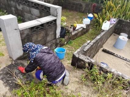 【郵便】【ふるさと納税】お墓の清掃・墓参り代行サービス（１基）１回利用券　W010-003u