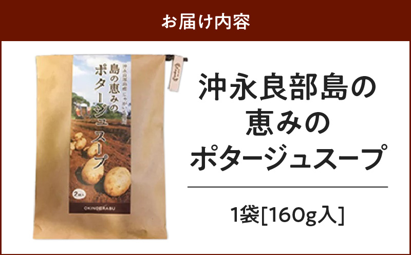 島の恵みのポタージュスープ（1食入り）×1袋　W011-011u