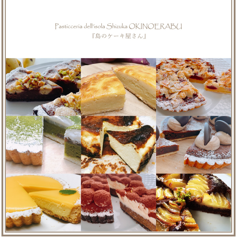 島のケーキ屋さんの季節のアラカルト定期便（隔月）　C035-T01