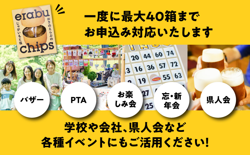 erabu chips（塩）2箱セット　C068-001-02