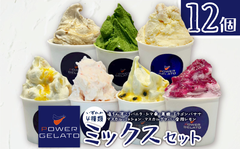 POWER GELATO（ミックスセット12個入り）　C073-004-02