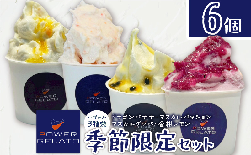 POWER GELATO（季節限定セット6個入り）　C073-003-01