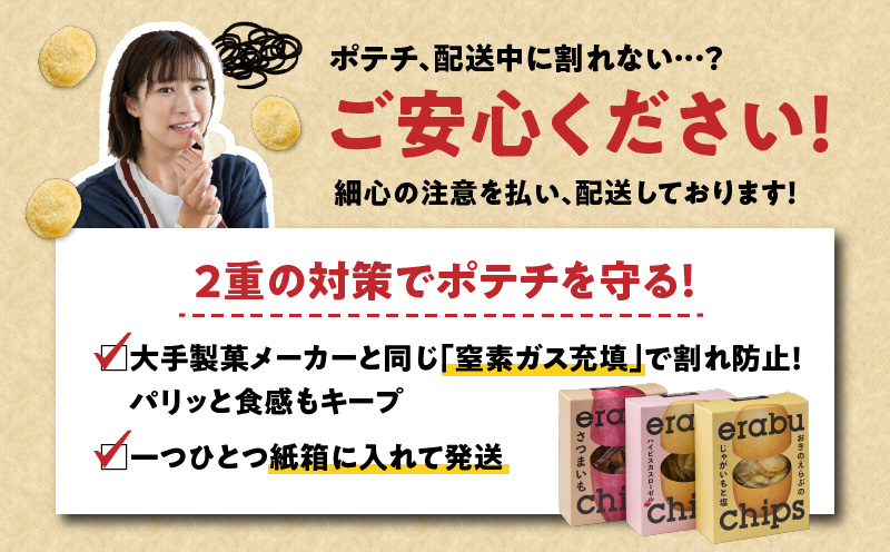 erabu chips（塩）2箱セット　C068-001-02