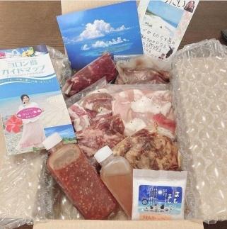 【与論島の焼肉屋】すみ火焼肉サム・人気の焼肉６種セット