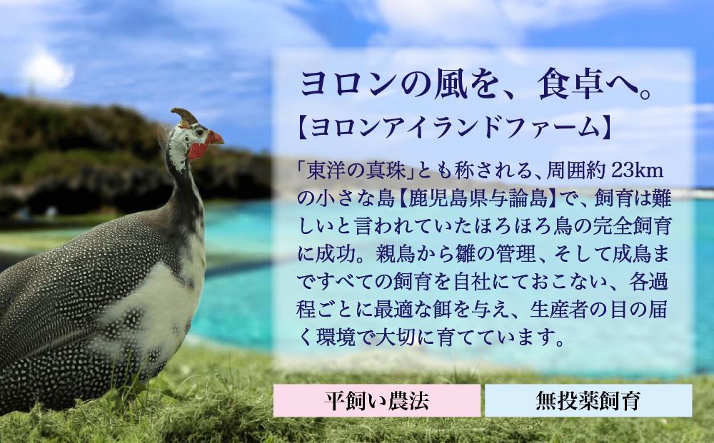 奄美黒ほろほろ鳥  与論島産のほろほろ鳥でつくったミックスセット