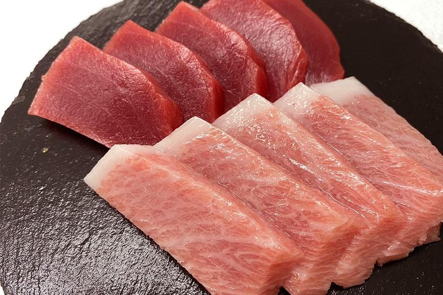 【希少！】沖縄県産 天然本マグロセット 約1kg ( 赤身約400g & 中トロ約300g & 大トロ約300g )｜マグロ 刺身 セット