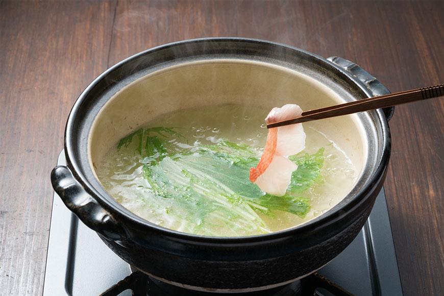 【鮮度抜群！】沖縄県産 しゃぶしゃぶセット 金目鯛 約300〜350g｜鍋 鍋セット 3〜4人前