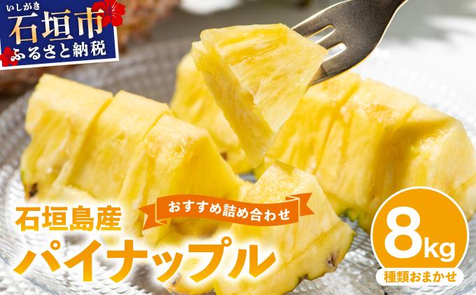 【訳あり】 石垣島産 パイナップル 詰め合わせ 約8kg (6～20個)《2026年4月下旬から発送》 | ふるさと納税 パイナップル 産地直送 フルーツ 果物 パイン 石垣 沖縄 沖縄県石垣市 石垣島 KP-16