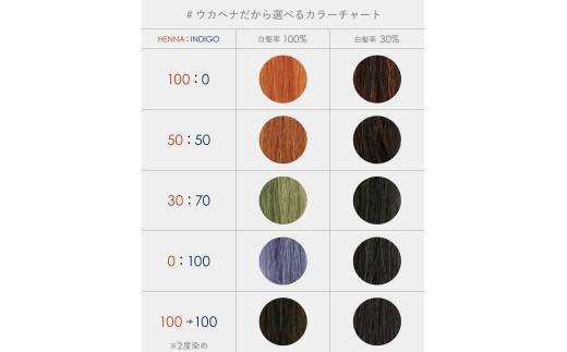 ＜石垣島産ヘナ使用＞ uka スカルプケアセット BlendⅠ (ヘーゼルナッツフレーバー) スカルプクレンジング 100ml付き | KU-008_B1